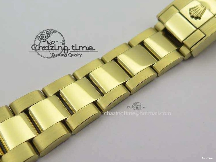 MiroTime 0216 SportInspired GMT-Master II 116718LN YG Bp-Maker Green Dial Ceramic Bezel On YG Bracelet A 3777